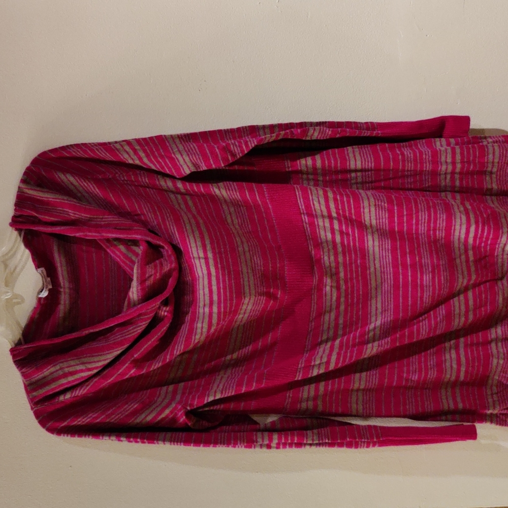 Pink & Beige Stripe Dress